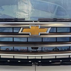 2022 2023 2024 CHEVROLET SILVERADO 1500 FRONT GRILLE 