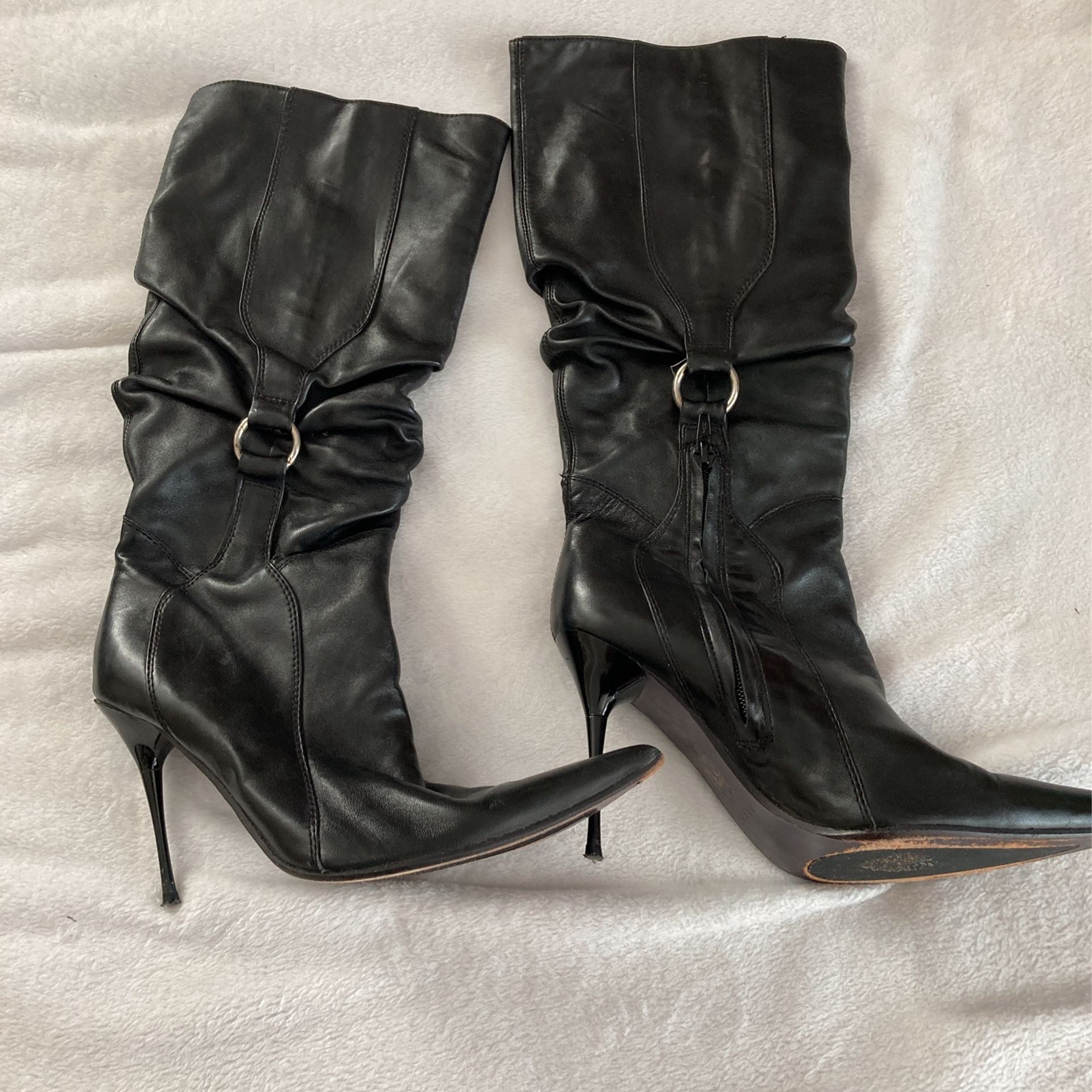 Aldo Black Boots Size 38