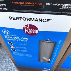 Rheem Water Heater 50 gallon 