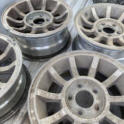 Jeep Turbine Wheels (OEM Rims)