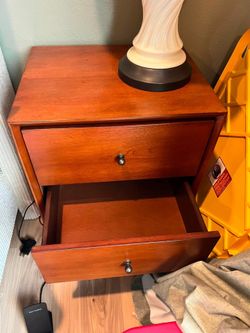 Set of Mid century night stands