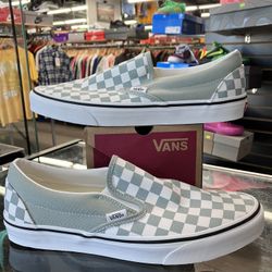 Vans Classic Slip-On Color Theory Checkerboard Pure Grey