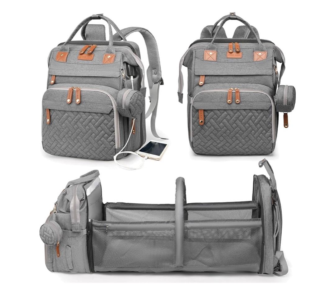 Pañalera con Cuna/ Diaper Bag With Crib