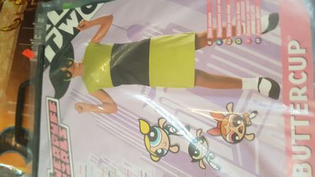 Buttercup costume Halloween size 4 to 6