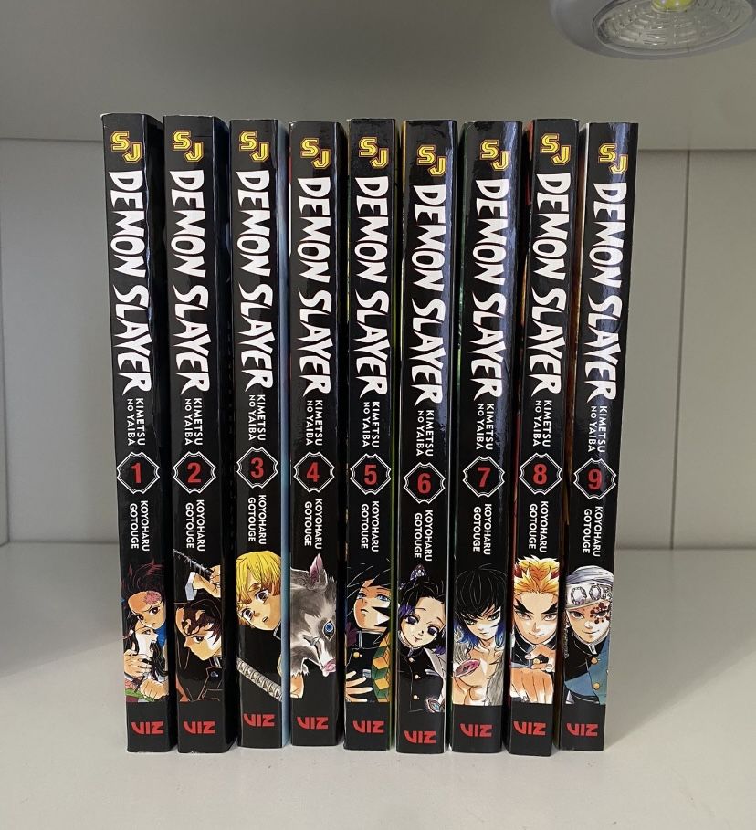Demon Slayer Manga Vol: 1-9
