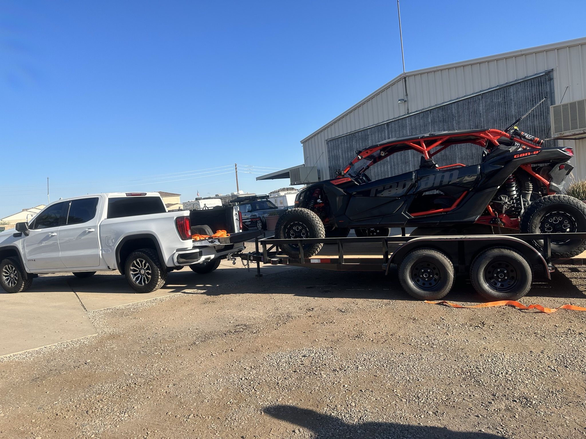 2018 Canam X3 And Trailer Combo