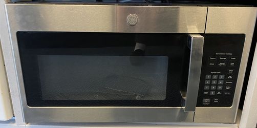 Stainless Steel GE Over The Range Microwave 