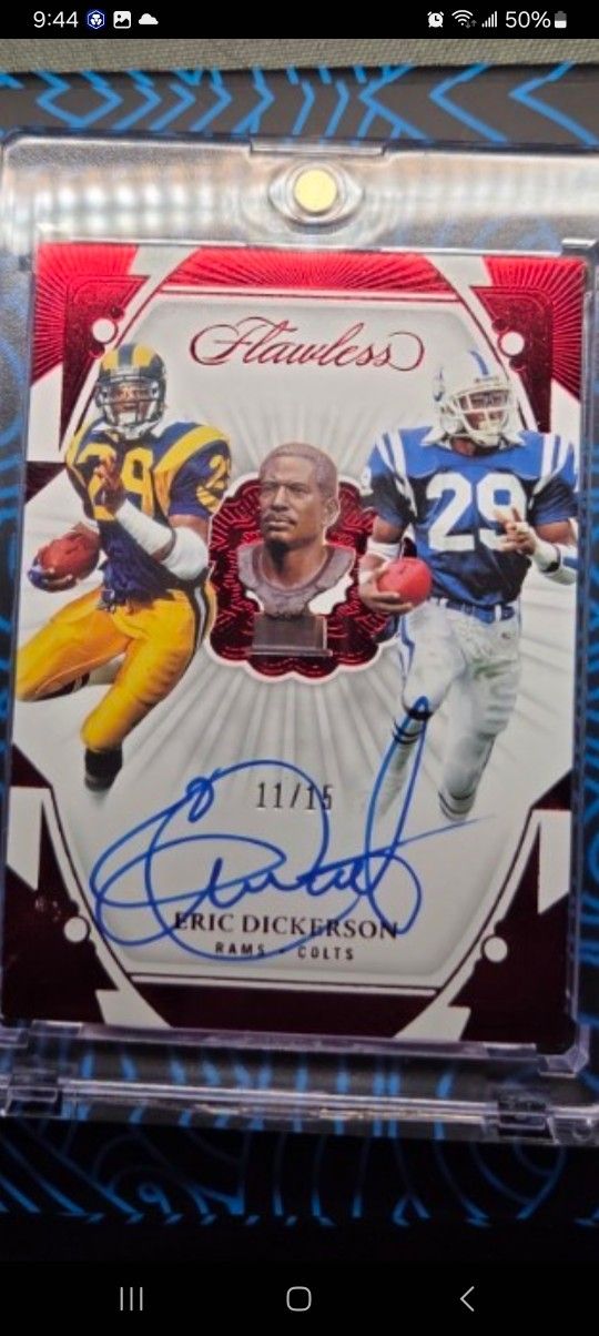 Eric Dickerson Autograph