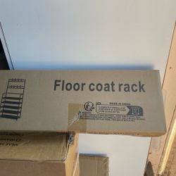 Floor coat rack