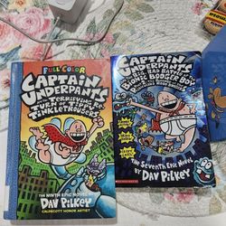 Dog Man Books With Captain Undepants And Other's 