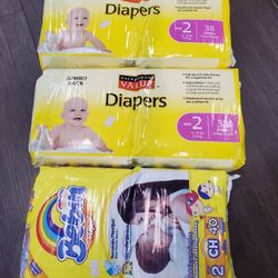 Size 2 Diapers 