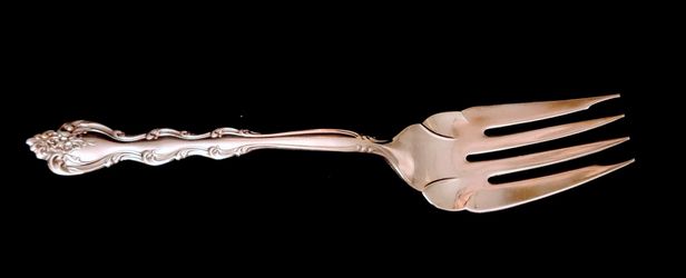 International Deep Silver Wakefield Pattern Serving Fork