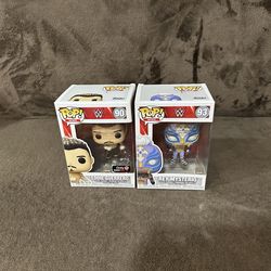 Eddie Guerrero and Rey Mysterio Pop’s figures