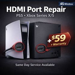 HDMI Port Repair - PS5/Xbox