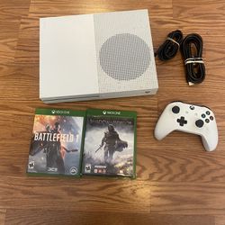 Xbox One A With A Tb And 2 Games