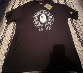 Chrome hearts x Bape T shirt size L