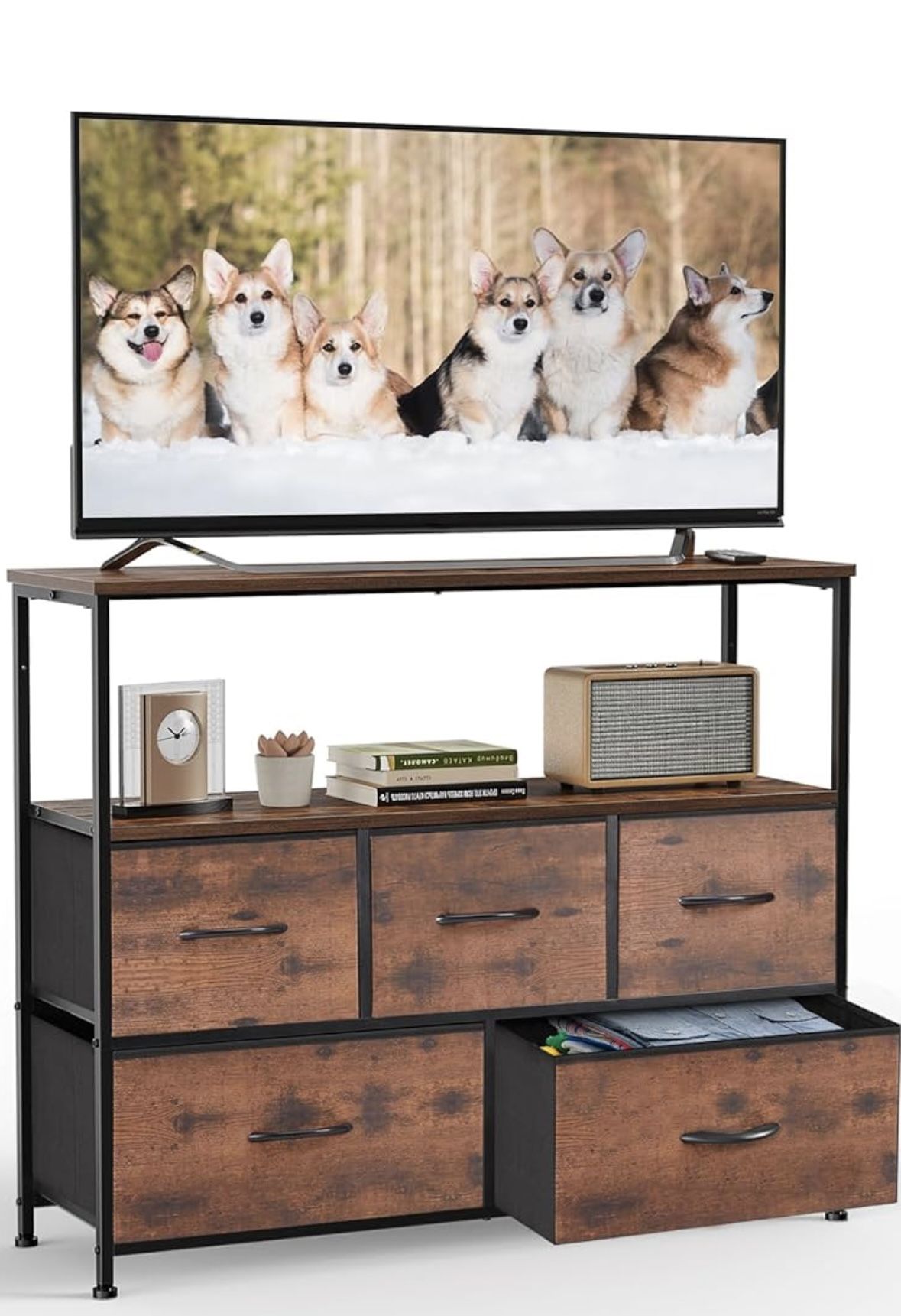 TV stand drawer dresser storage