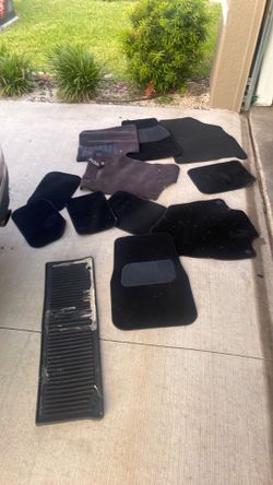 Assorted Used Car Floor Mats , selling as it is - $20 for All - Pickup Only