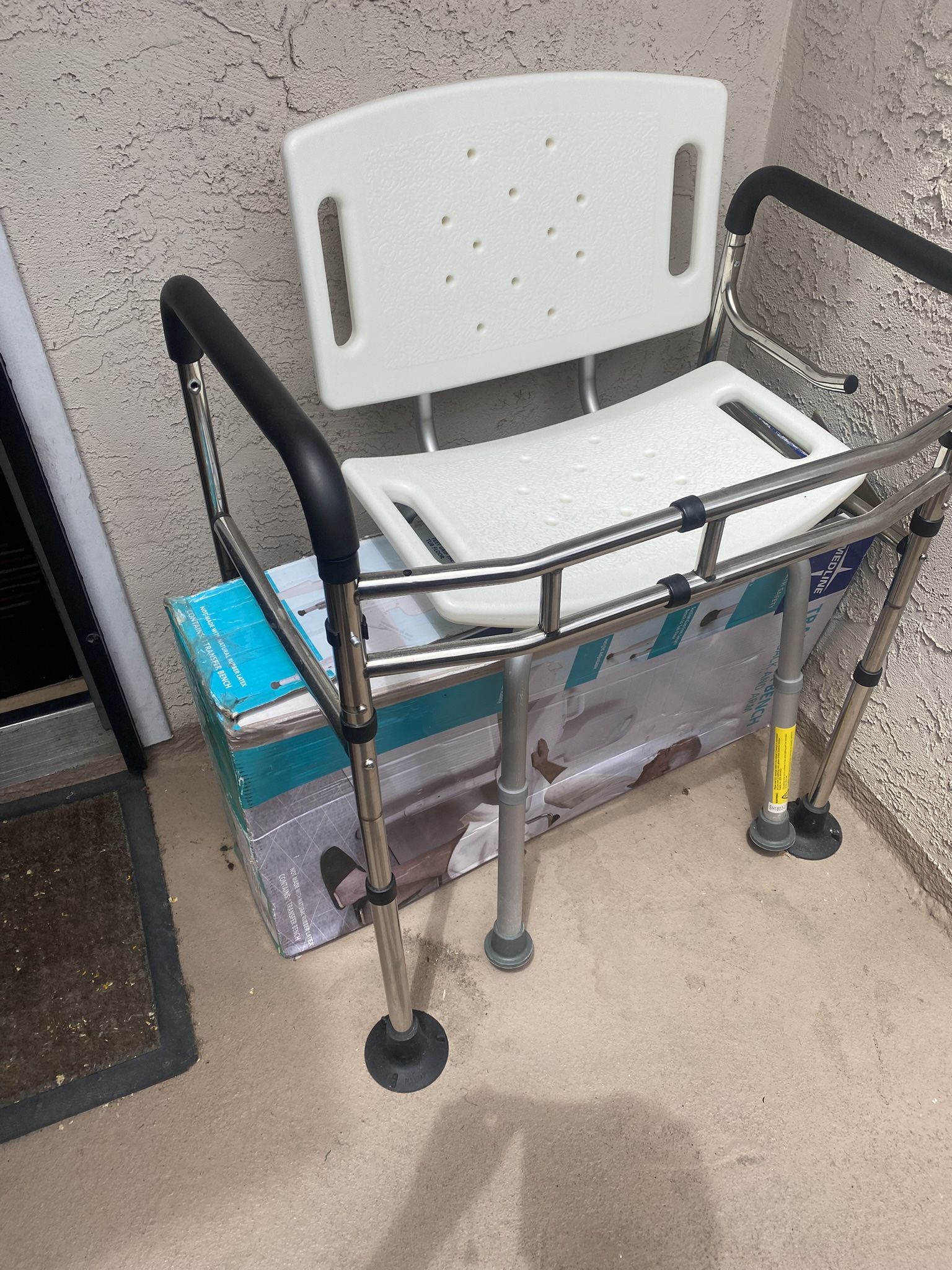 STILL AVAILABLE 12/6 - Elderly Person Geriatric Walker Home Medical Products for bathtub and Canes