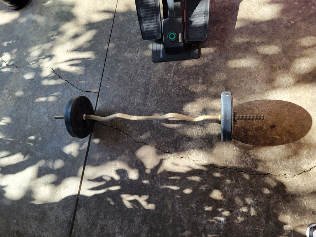 Barbell With Weights