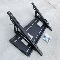 Brand New $25 Large TV Wall Mount, Fits 50-80” TVs Heavy-Duty Bracket Tilt Up/Down Max Loading 165lbs 