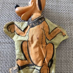 Vintage Pluto puppet by Gund