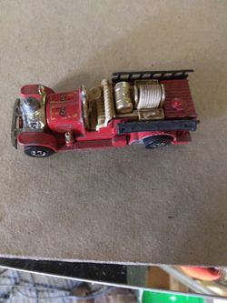 Hot Wheel Fire Truck 1980