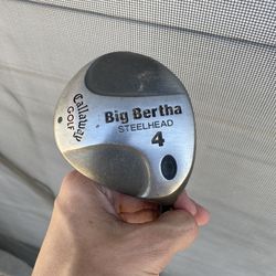 Callaway Big Bertha Steelhead Fairway 4 wood