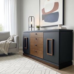 American of martinsville modern buffet/sideboard/credenza/tv cabinet