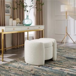 Modway Nebula Boucle Upholstered Ottoman