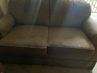 Brown sofa set