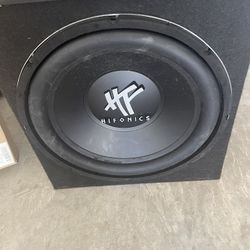 Hifonics Speaker And Pioneer Power