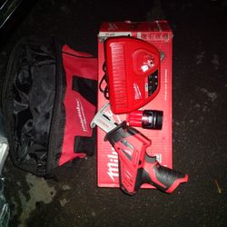 Milwaukee M12 Hackzall Kit W/ Batt And Charger With Contract Or Bag