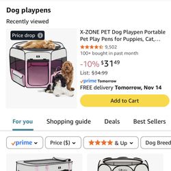 Dog Or Cat Playpen 