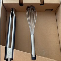 Made In Whisk And Tongs New In Box  (original)
