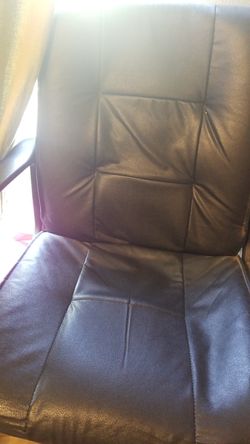 Leather office chair