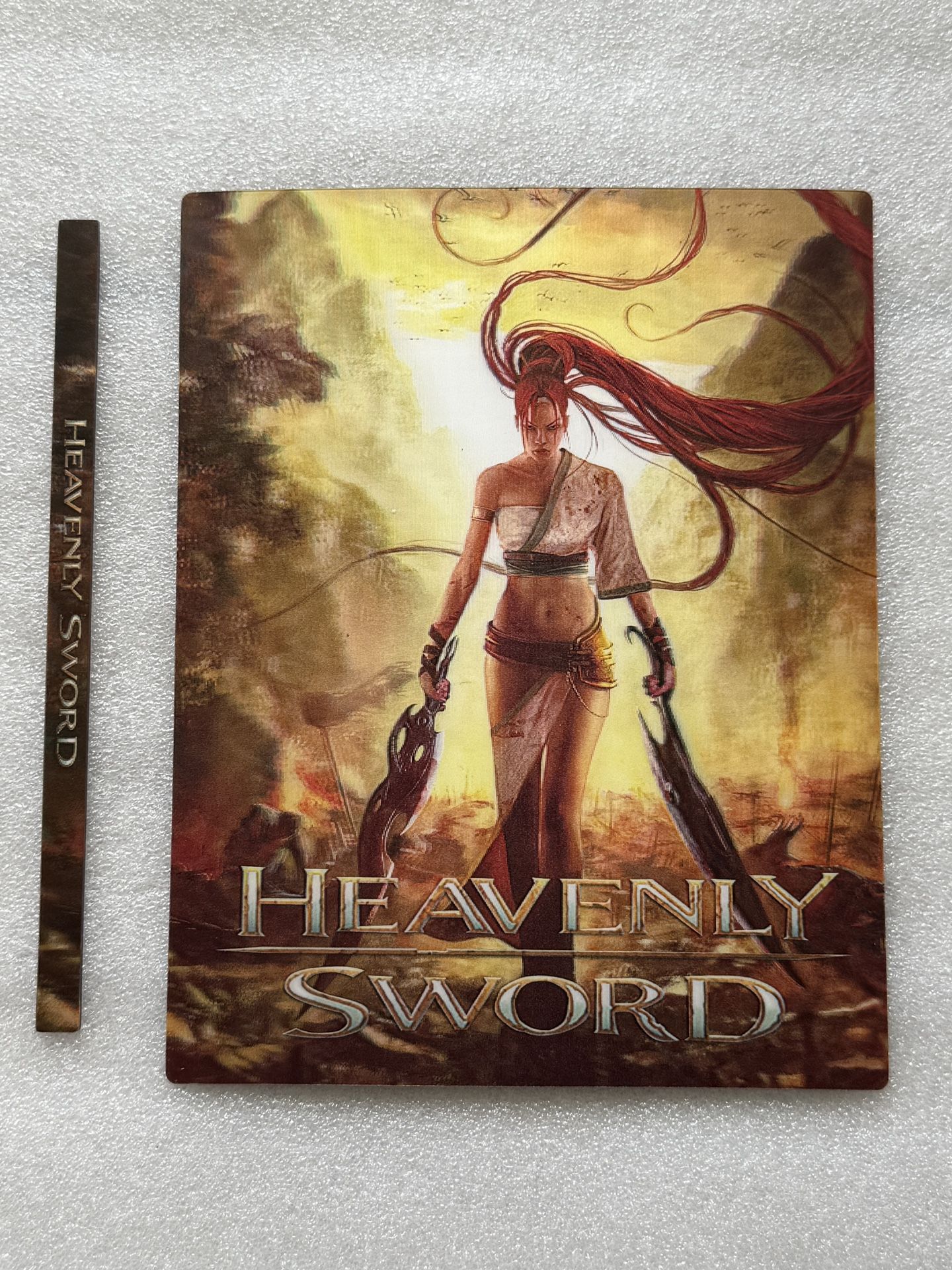 Heavenly Sword Magnetic 3D Lenticular Card Size 6inX5in (PS3/PS4/PS5/Xbox) New
