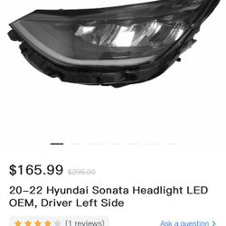 Headlight Hyundai 