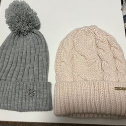 2 Michael Kors Knitted Hats 