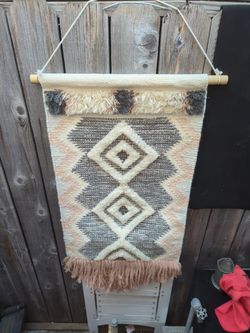 Geometric Bohemian Wall Tapestry 