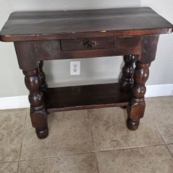 Console table.