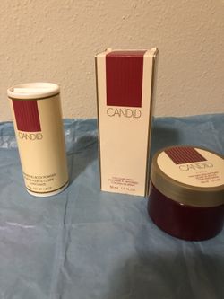 Set talco perfume, crema