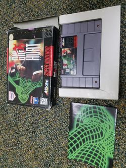 Frank Thomas Nig Hurt Baseball for super Nintendo