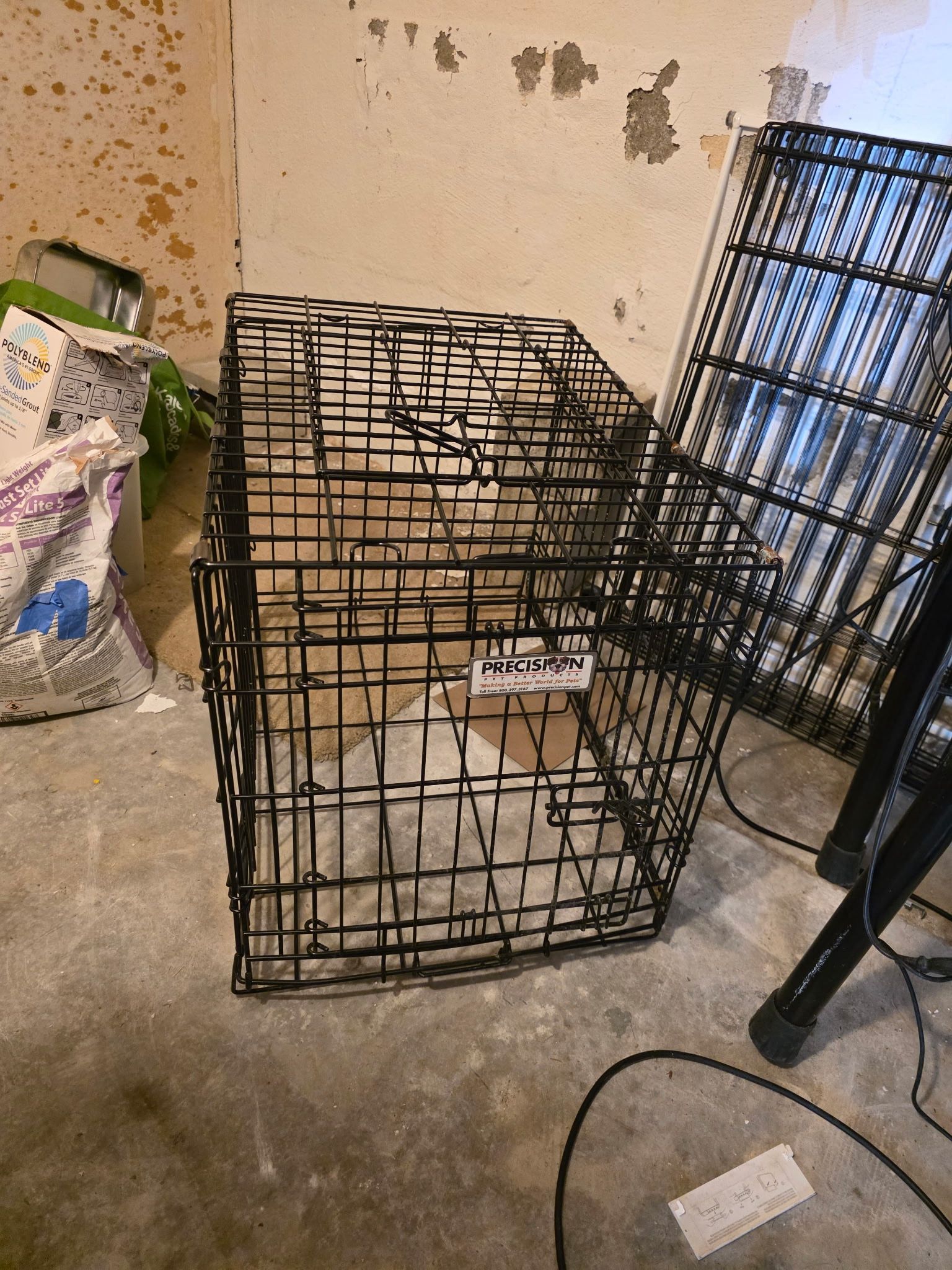 Precision Pet Wire Dog Crate 24 Inch Two Door Locking System