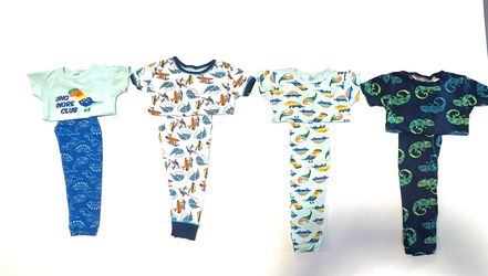 4 Pack Toddler Boy Pajamas 