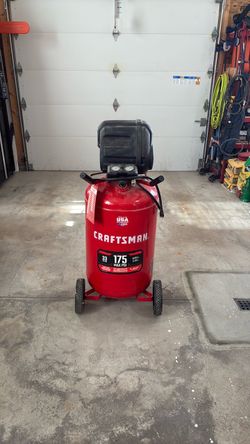 33-Gallon Portable Electric 175 PSI Vertical Air Compressor