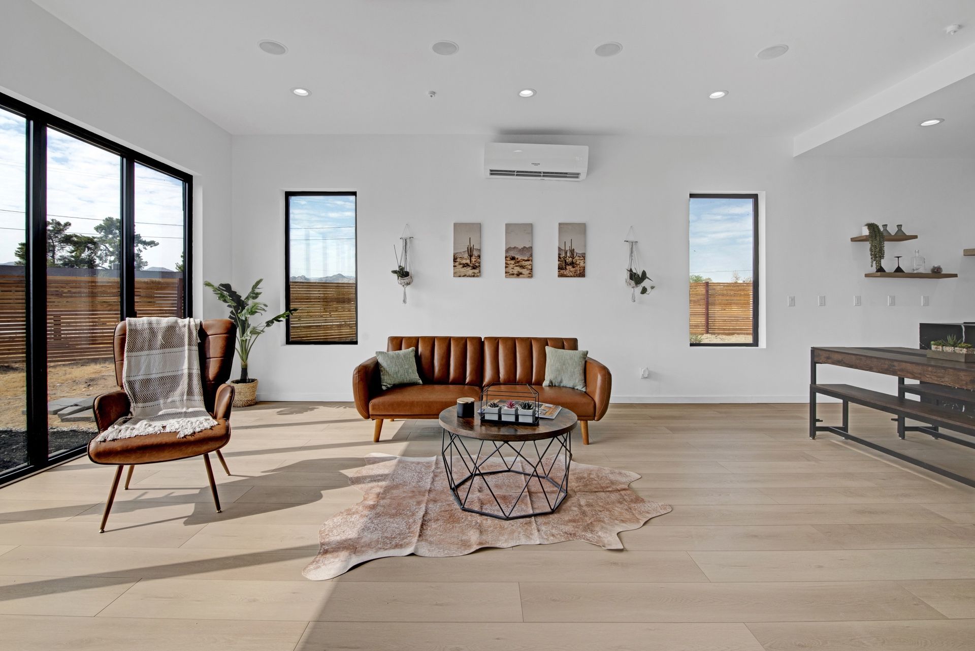 Futon Curry Brown Leather