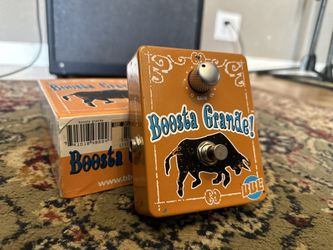 Boosta Grande Guitar Pedal And Power Supply