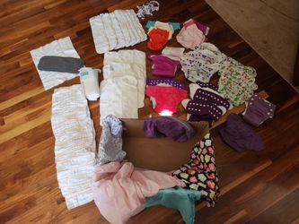 Cloth Diaper Stash (Girl)