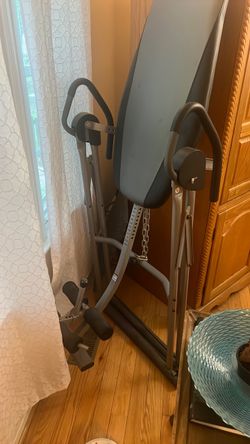 Inversion Table with Ankle Lock